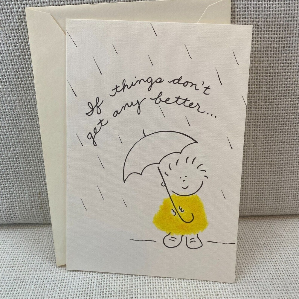 Hallmark 'Get Any‎ Better' Sweet Message Lovable Greeting Card